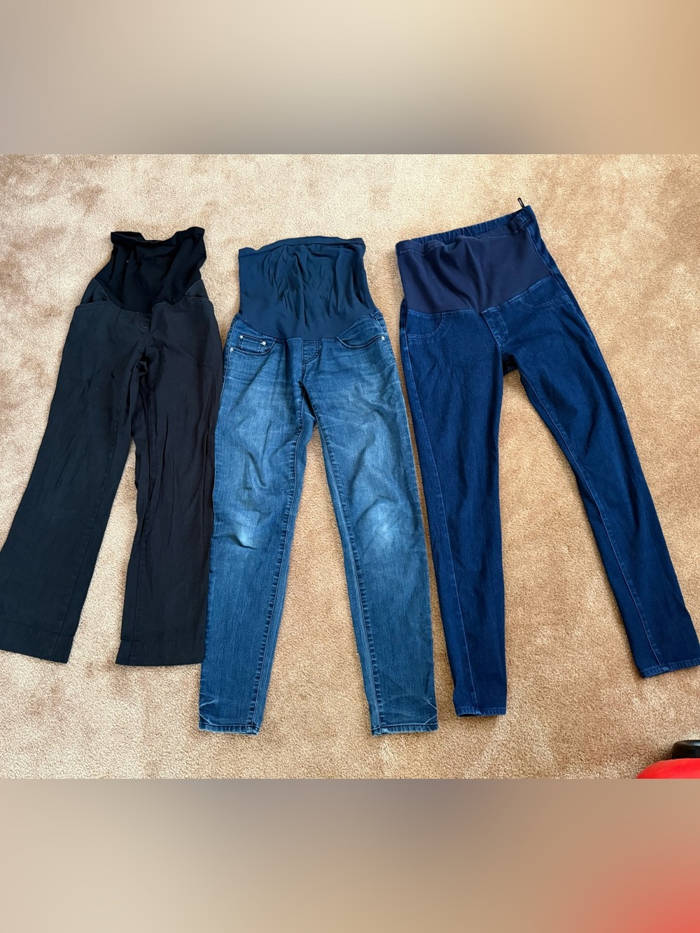 5 Pairs Maternity Pants - Size Small